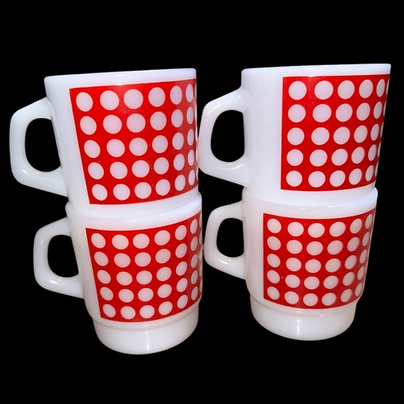 TERMOCRISA MILK GLASS MUGS - Picture 2 of 7